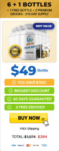 MetaTrim BHB  price 6 bottle